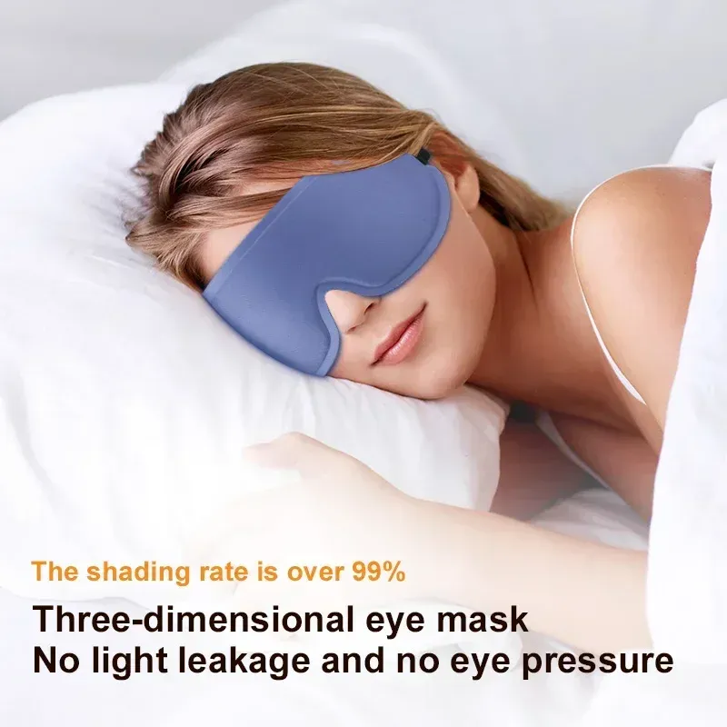 Gros plan sur la structure 3D du masque de sommeil