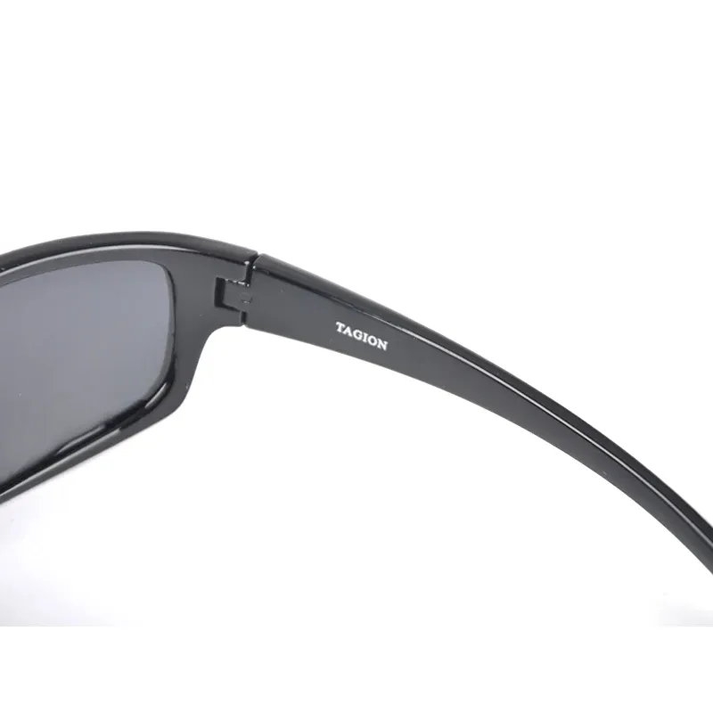 TAGION Lunettes de soleil sport homme polarisées UV400 pour randonnée et conduite, style hipster, verres polarisants TG5104 5