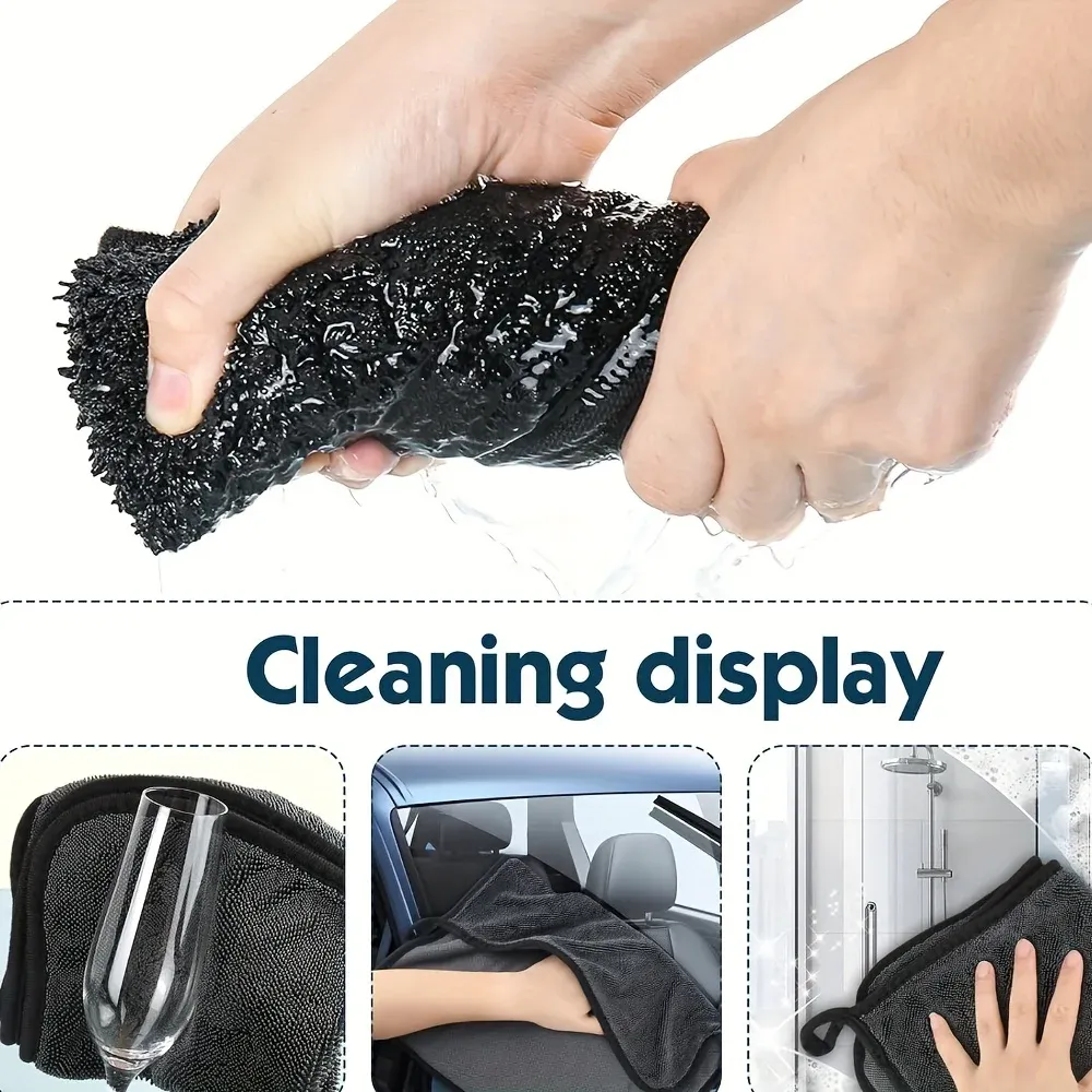 Capacité d'absorption des chiffons en microfibre