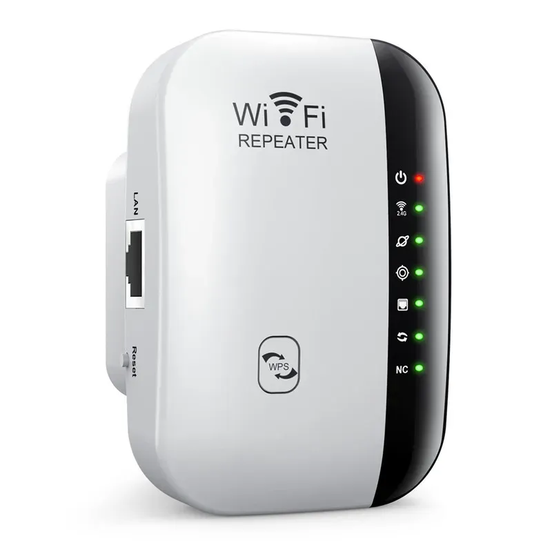 Répéteur Wi-Fi sans fil 300 Mbps, routeur 2,4 GHz, extension de portée, amplificateur de signal Wi-Fi, adaptateur de carte réseau 802.11n pour PC 7