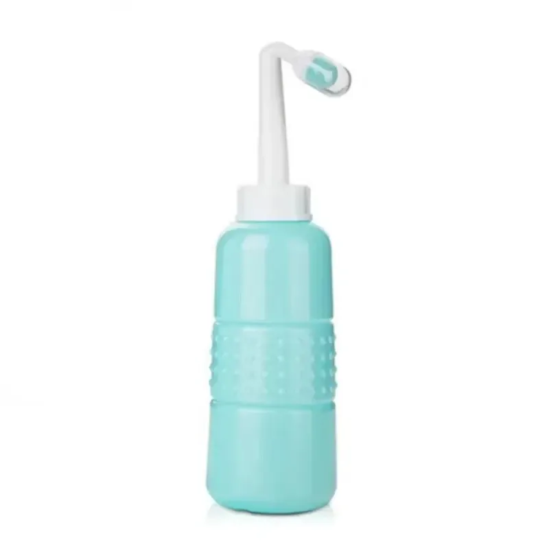 Bidet portable de voyage 500 ml pour femmes enceintes et bébés, pulvérisateur à main, bouteille de lavage à l'eau 6