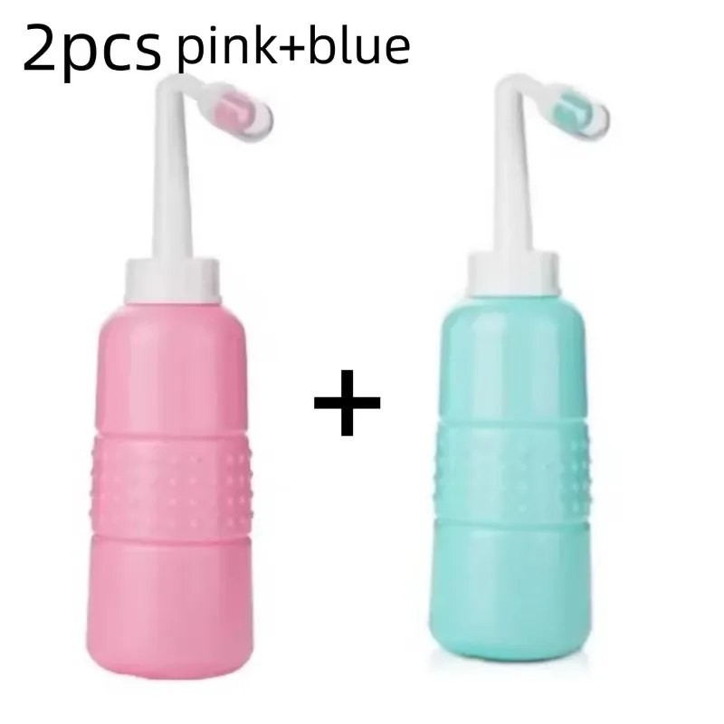 Bidet portable de voyage 500 ml pour femmes enceintes et bébés, pulvérisateur à main, bouteille de lavage à l'eau 8