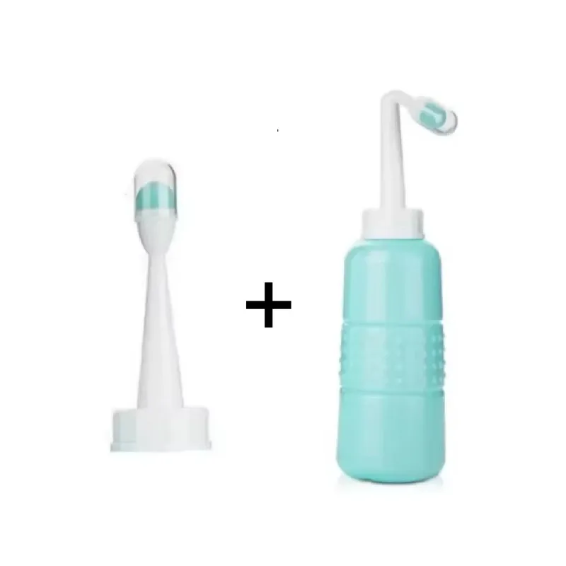 Bidet portable de voyage 500 ml pour femmes enceintes et bébés, pulvérisateur à main, bouteille de lavage à l'eau 9