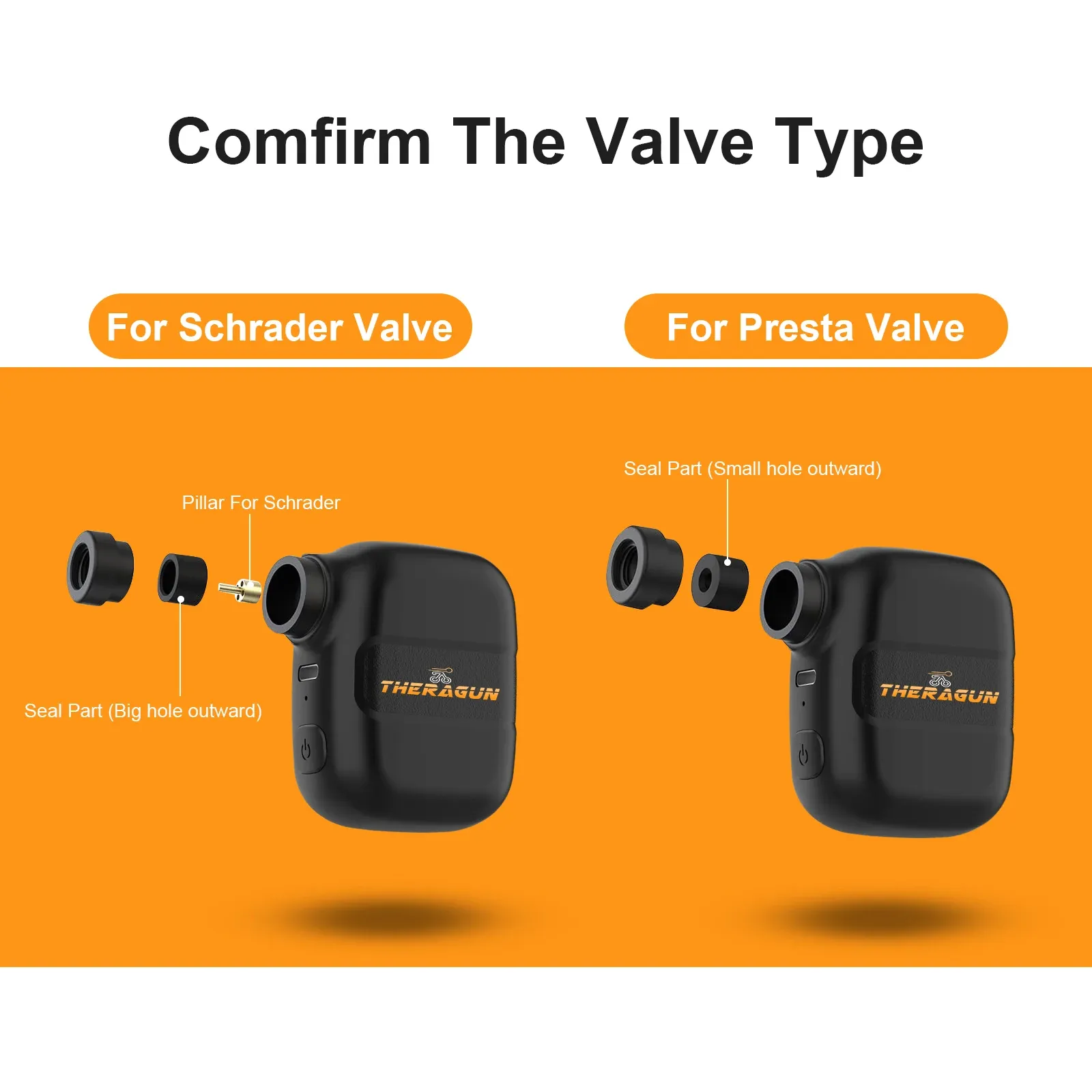 Mini pompe à vélo électrique portable et rechargeable 100 PSI, à port USB-C, compatible valves Schrader et Presta 6