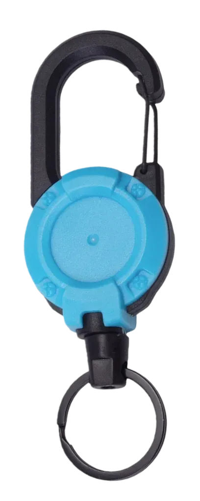 Porte-clés rétractable à mousqueton robuste, porte-badge à enrouleur 13