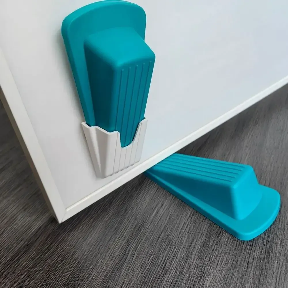 Butée de porte en silicone, finition et coloris