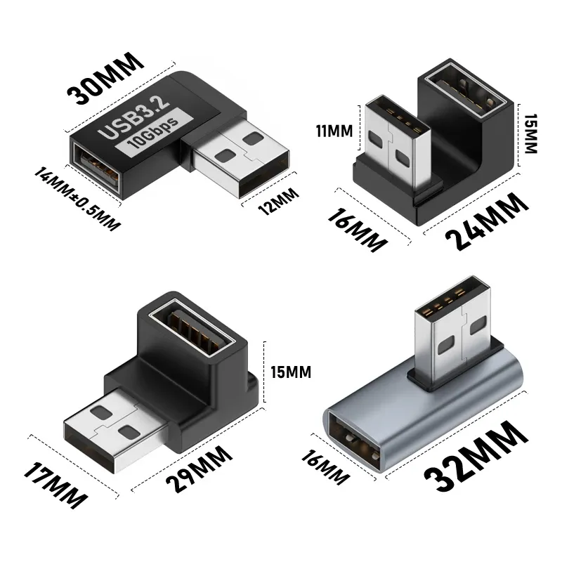 Adaptateur USB, vue détaillée