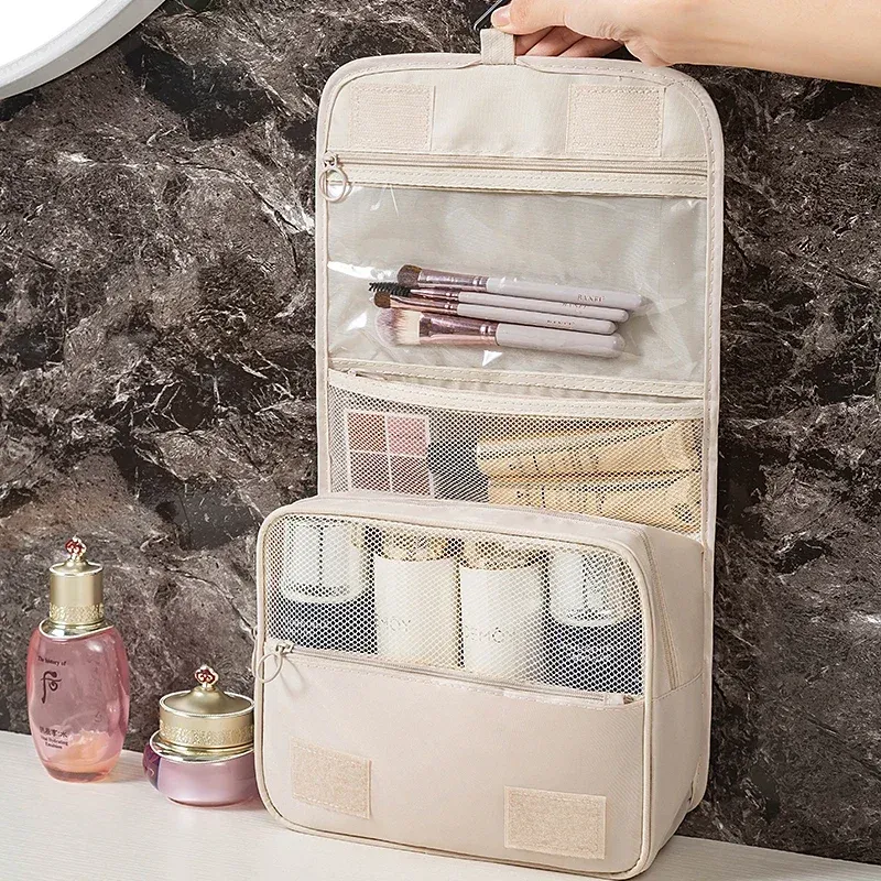 Sac de voyage multifonctionnel avec crochet et trousse de rangement pour cosmétiques 10