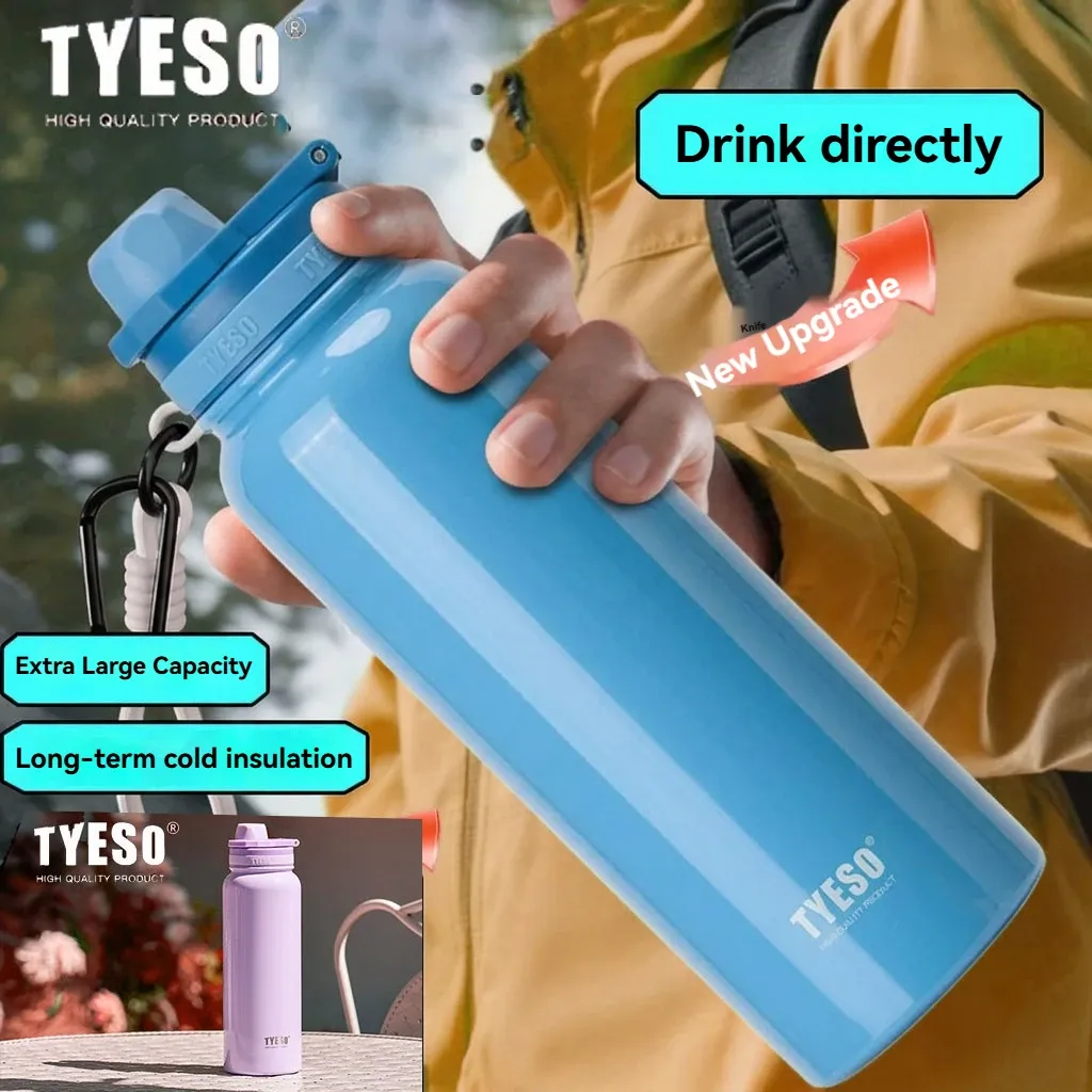 Bouteille isotherme TYESO, vue d'ensemble