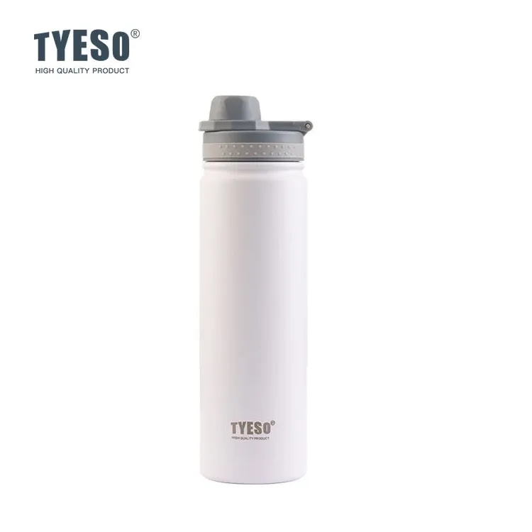 Bouteille isotherme TYESO en acier inoxydable, gourde isolée sous vide pour la voiture, le sport et les voyages 7