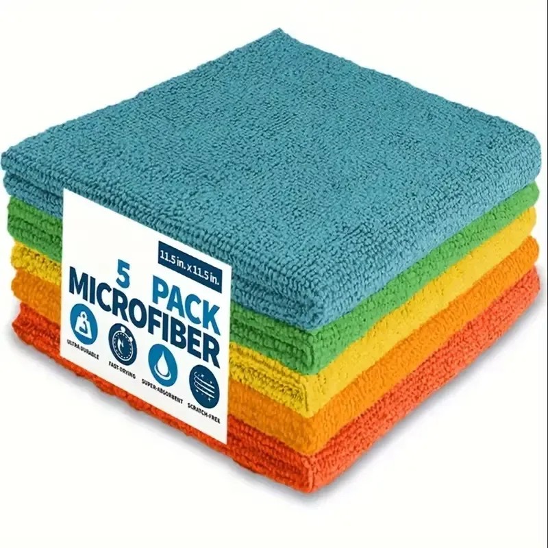 20/10/5/3 chiffons en microfibre, chiffons de nettoyage pour la cuisine et la salle de bain, lavettes absorbantes et durables 8