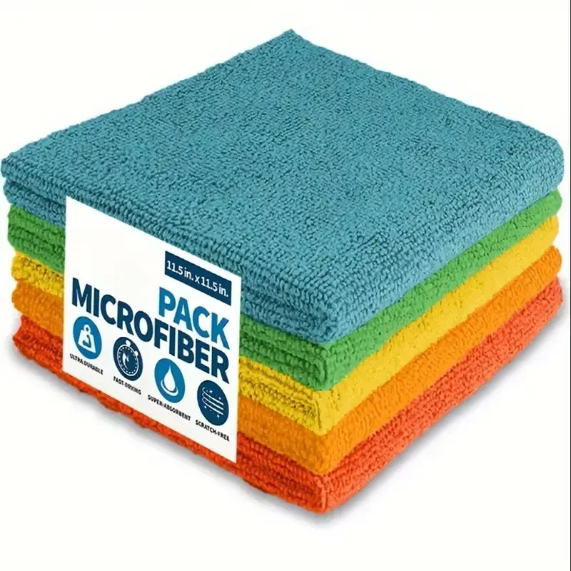 20/10/5/3 chiffons en microfibre, chiffons de nettoyage pour la cuisine et la salle de bain, lavettes absorbantes et durables 9