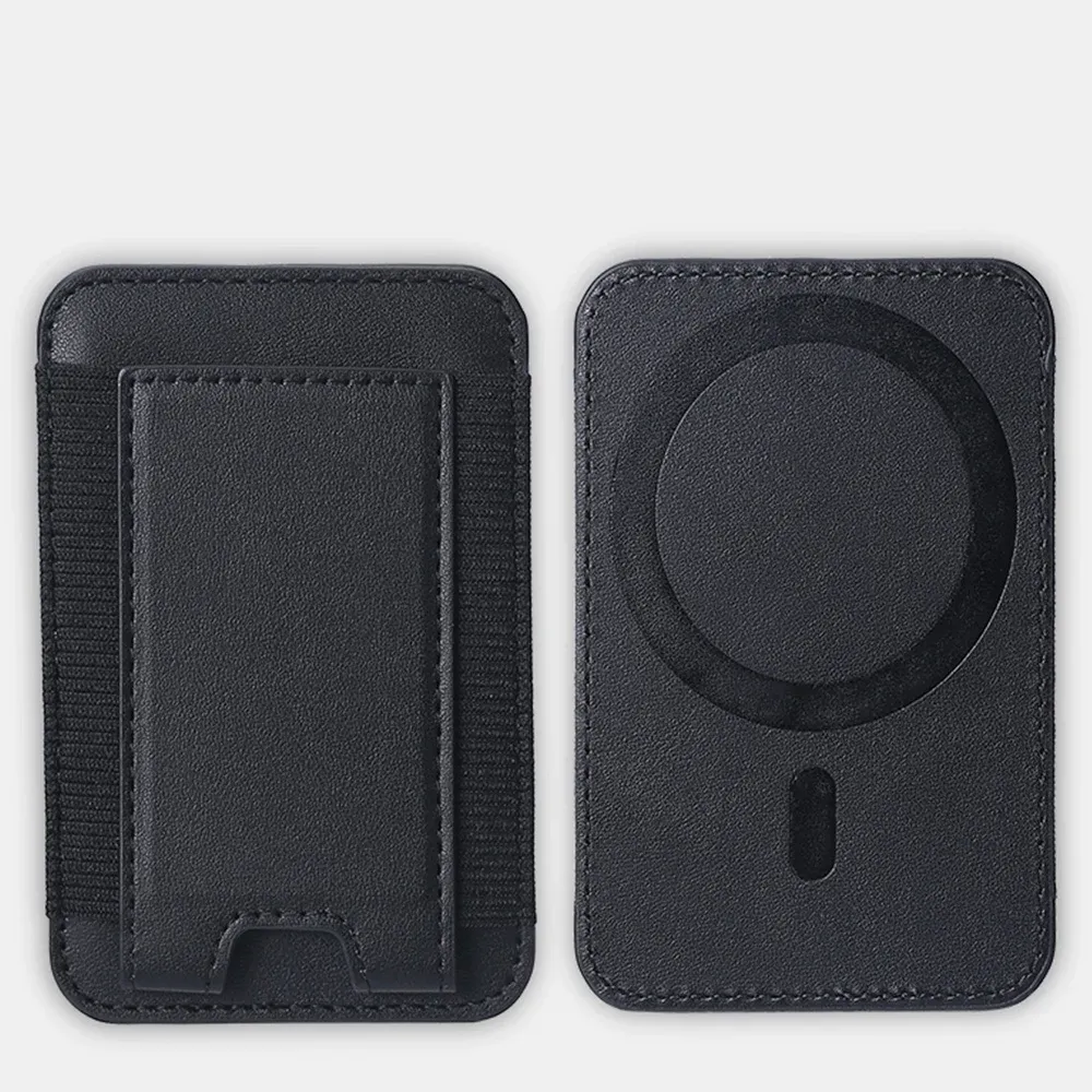 Étui en cuir à motif élastique, finition premium