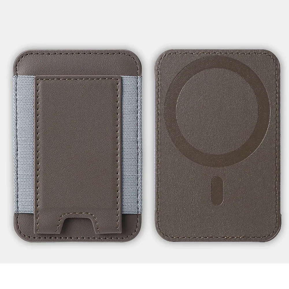 Étui magnétique avec porte-cartes
