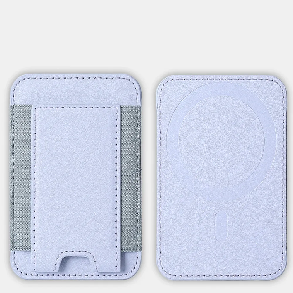 Étui en cuir à motif élastique avec porte-cartes et compatibilité MagSafe pour iPhone 13, 14, 15, 16, 17, 18 Pro Max et S26 Ultra, housse magnétique 15
