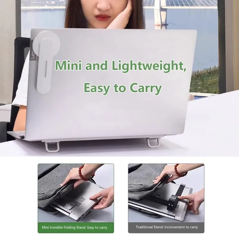 Support d'ordinateur portable dans un usage quotidien