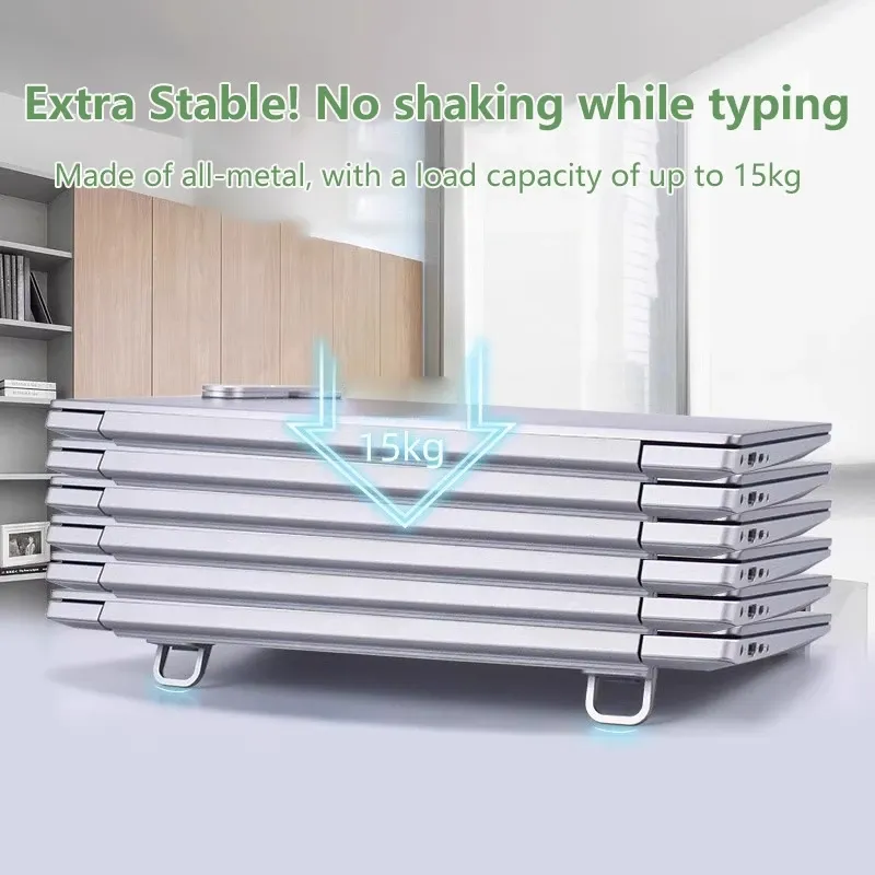 Support pour ordinateur portable sous différents angles