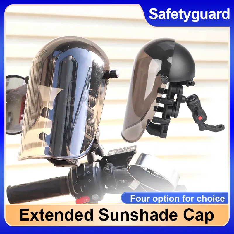 Support de téléphone étanche pour moto avec protection HD transparente anti-poussière pour la conduite en extérieur - Image 1