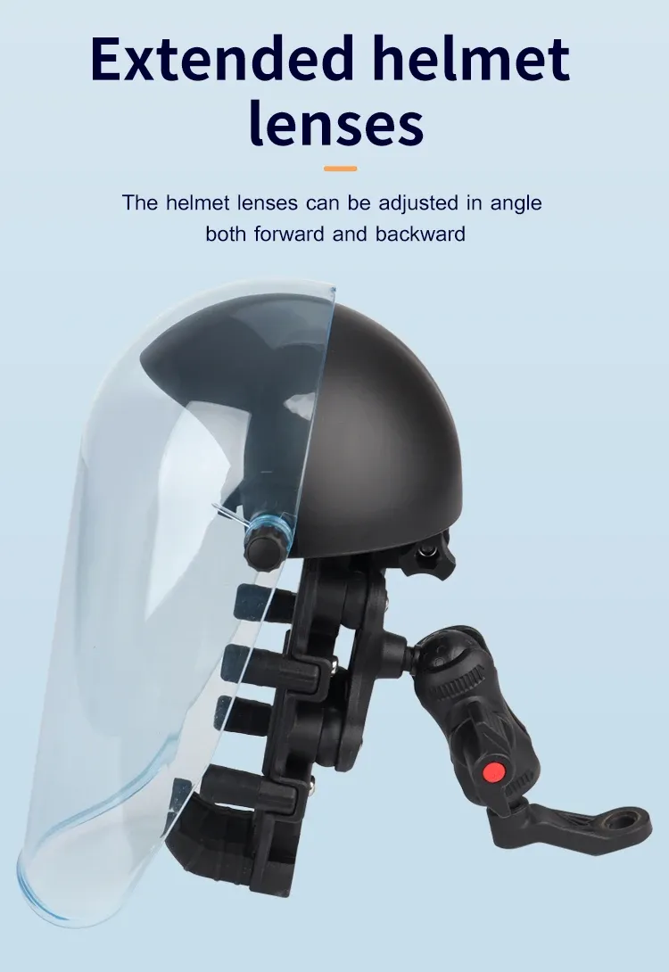 Support de téléphone moto installé sur le guidon
