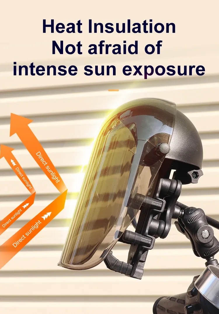 Support moto en situation de conduite extérieure
