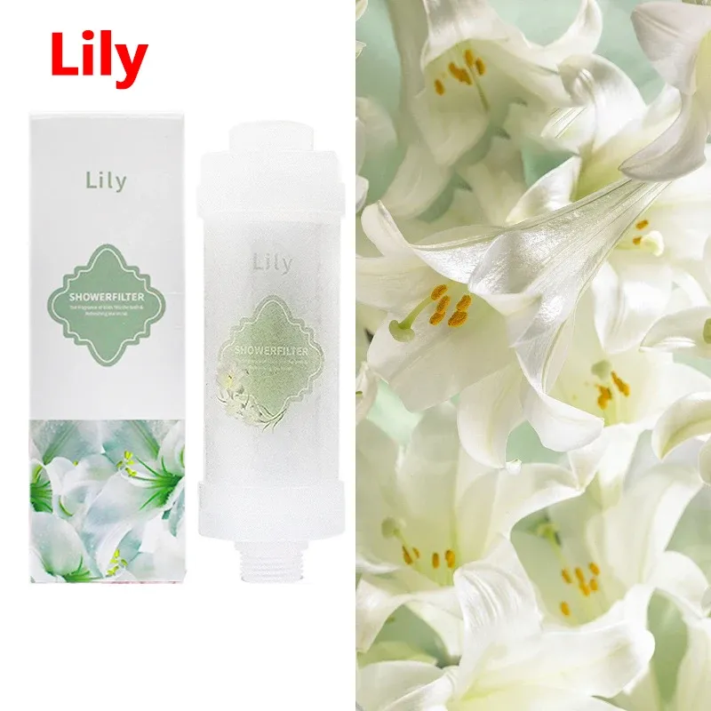 Filtre parfumé pour pommeau de douche, adoucisseur d'eau, accessoire pour la maison 12