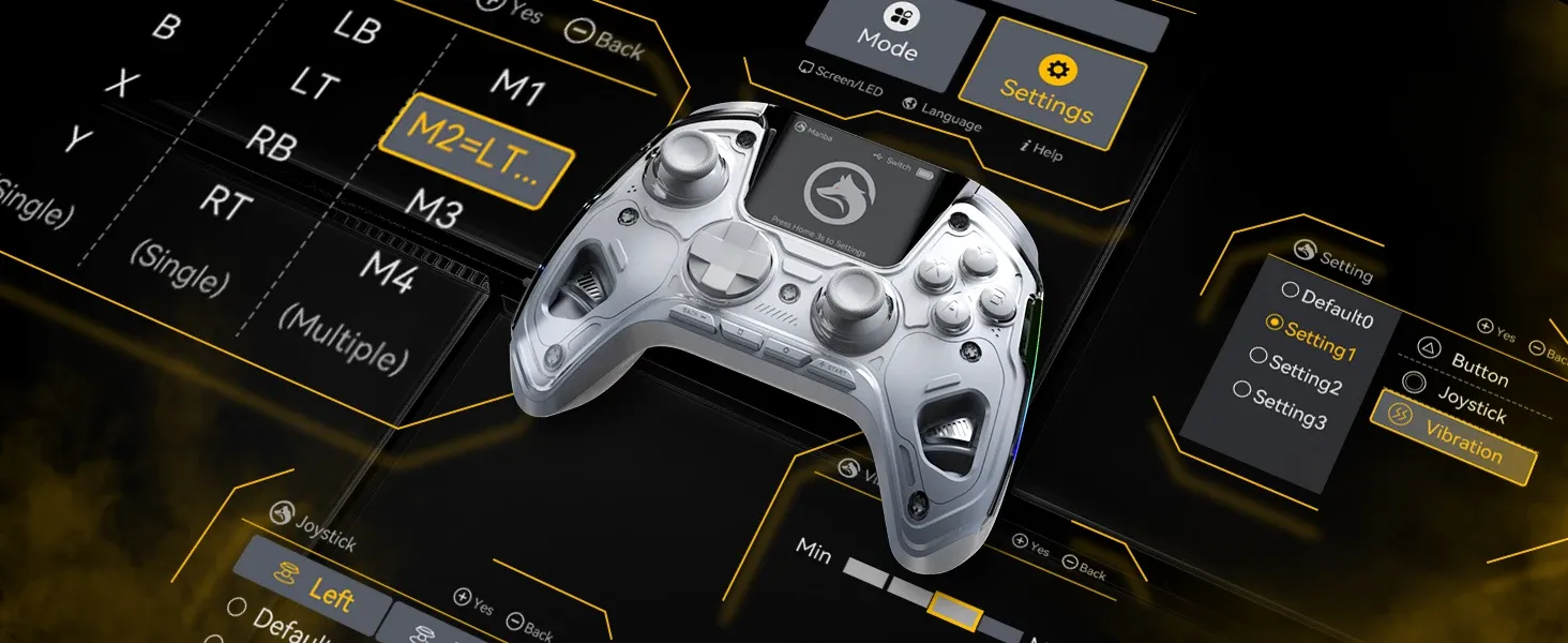 Design de la manette Mamba One V2