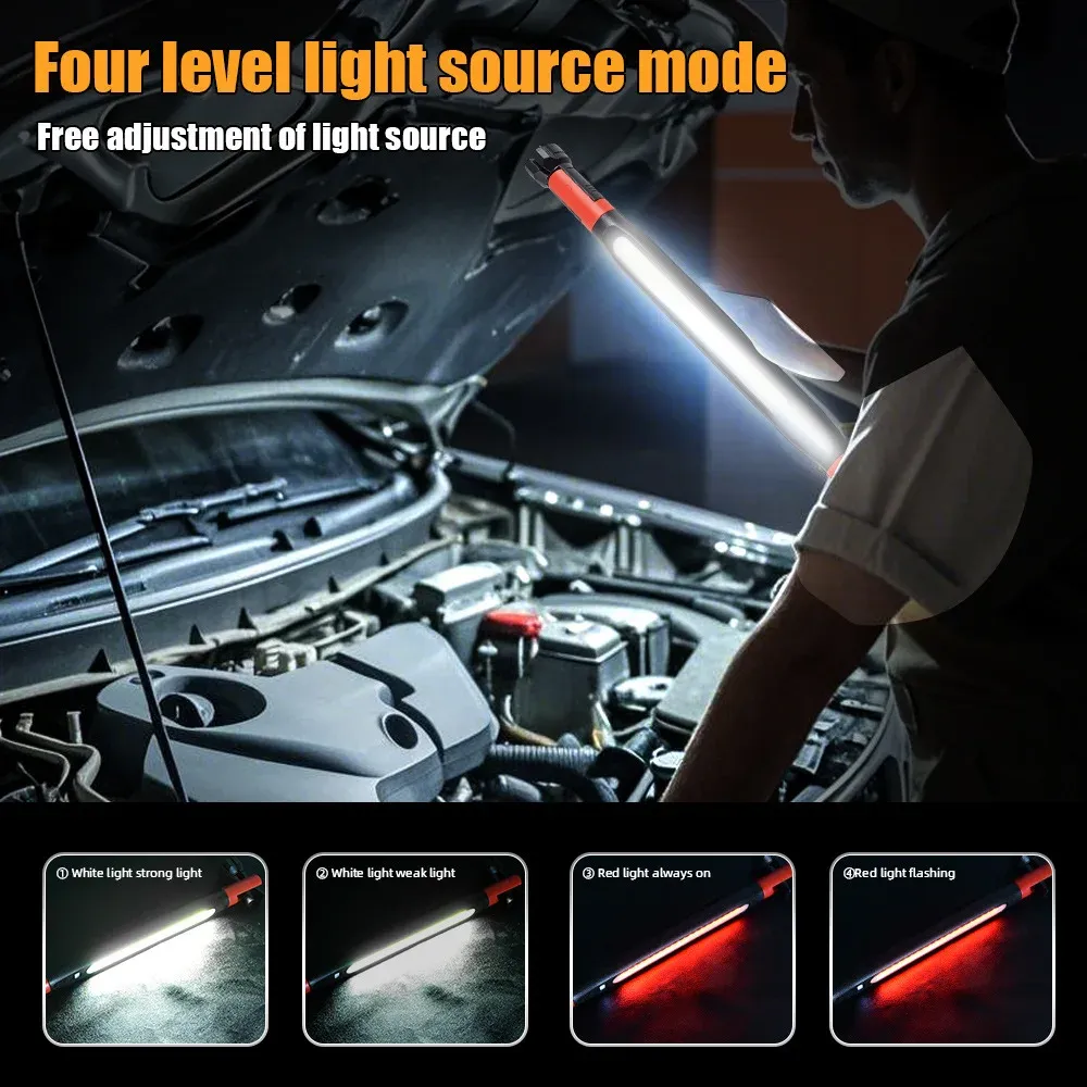 Lampe torche LED pour réparation automobile