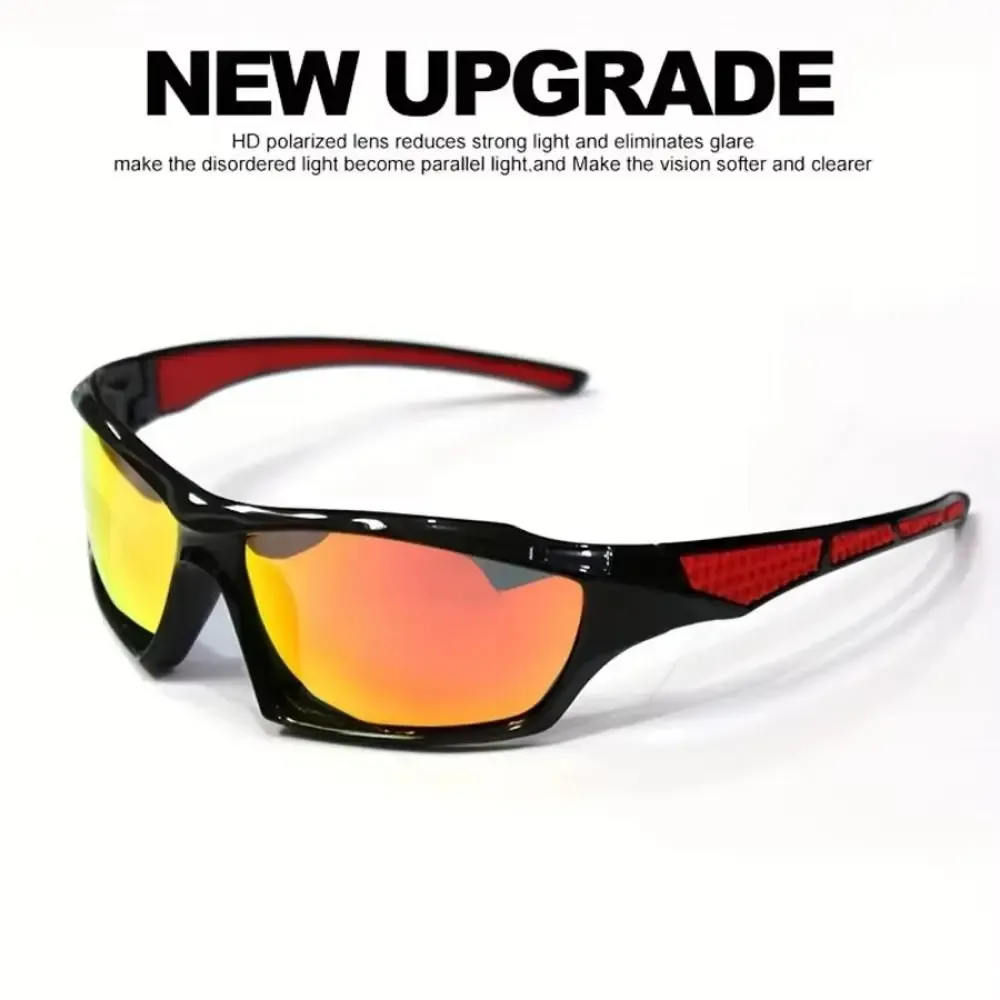 Lunettes de soleil de sport polarisées, vue de profil