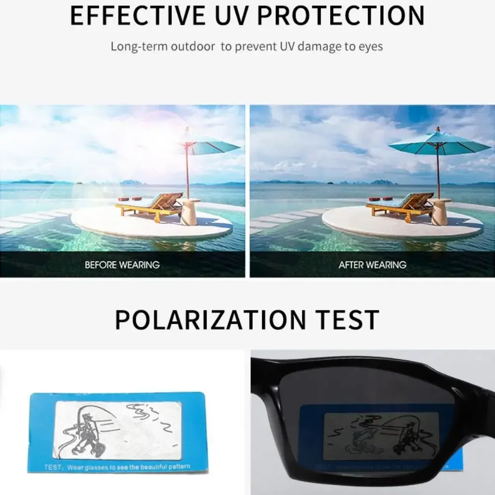 Lunettes de soleil de sport polarisées, détail de la monture