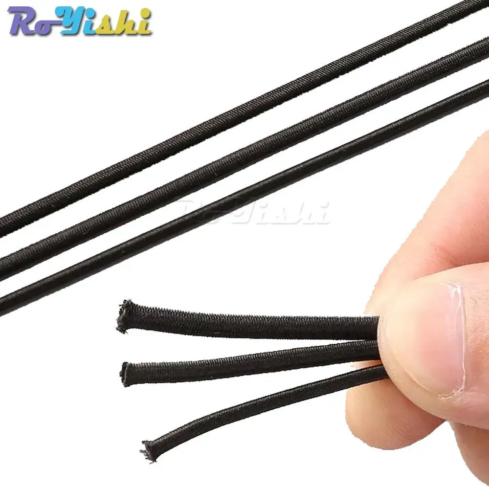Corde élastique robuste de 10 m, cordon extensible pour la fabrication de bijoux, le camping et le kayak 4