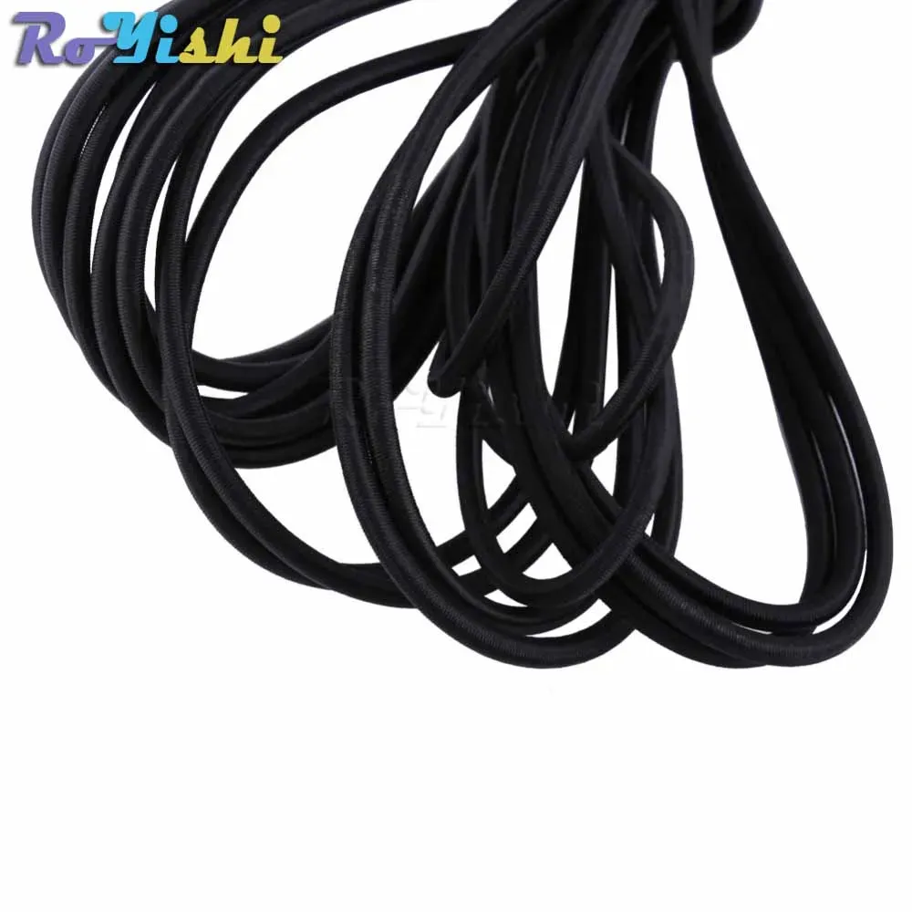 Corde élastique robuste de 10 m, cordon extensible pour la fabrication de bijoux, le camping et le kayak 5