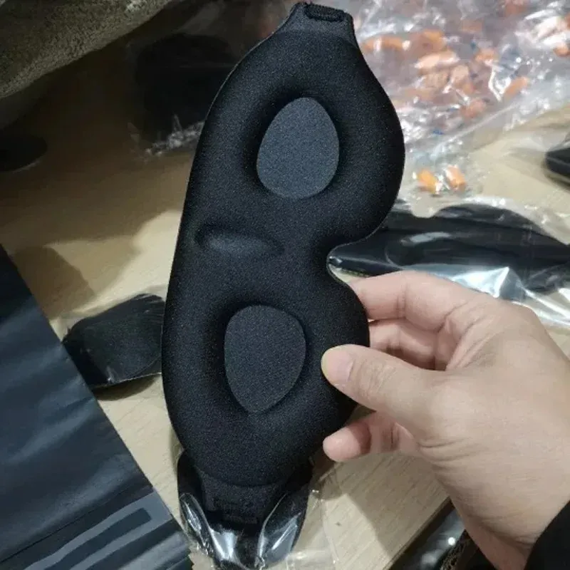 Masque de sommeil 3D profilé (1 à 10 pièces) – Cache-œil concave moulé pour bloquer la lumière – Pour femmes et hommes 2