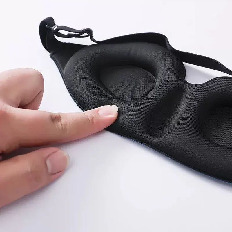 Masque de sommeil 3D profilé (1 à 10 pièces) – Cache-œil concave moulé pour bloquer la lumière – Pour femmes et hommes 6