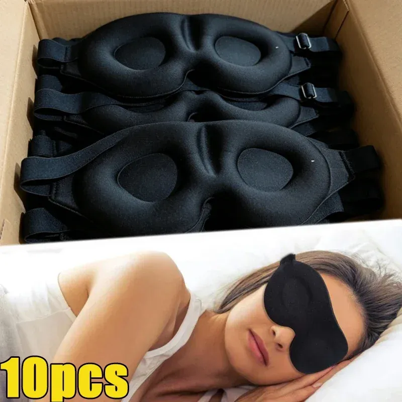 Masque de sommeil 3D profilé en situation de repos