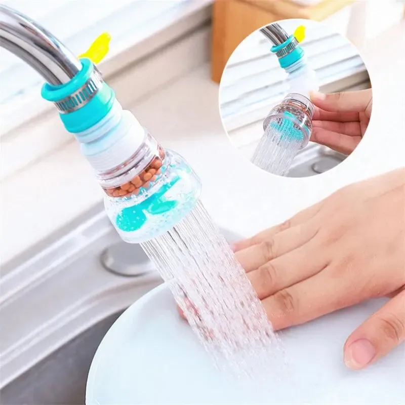 Robinet multifonction pivotant et extensible, finition brillante
