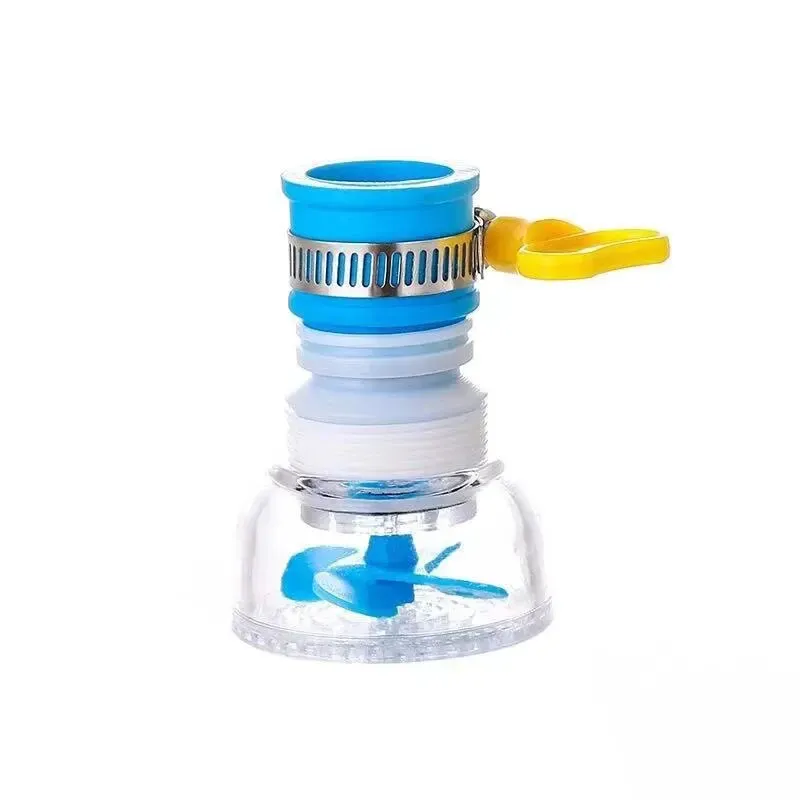 Robinet de cuisine anti-éclaboussures, pivotant avec rallonge filtrante, robinet d'eau universel pour la maison, mitigeur multifonction pour lavabo et douche 9