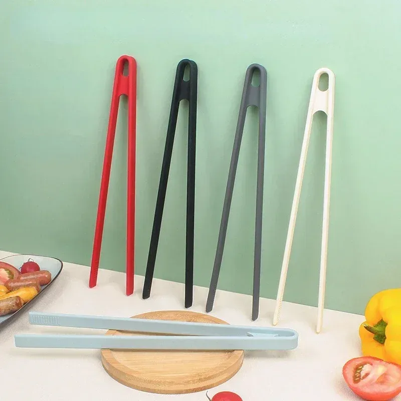 Pince à salade antidérapante en silicone à trois griffes 5