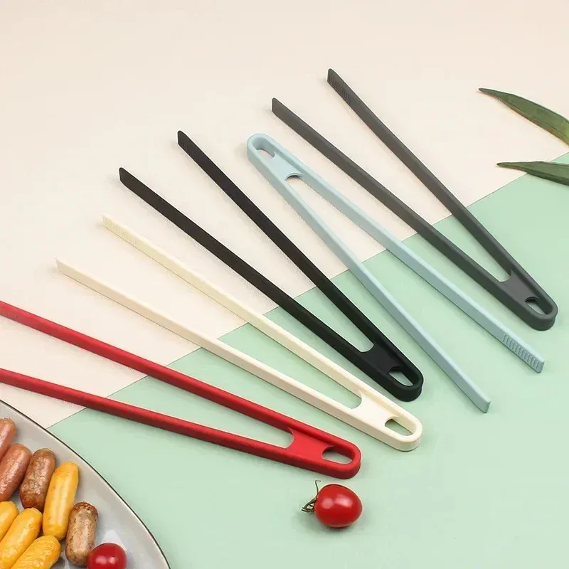 Pince à salade antidérapante en silicone à trois griffes 6