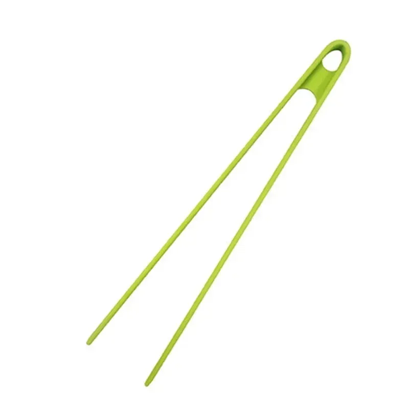 Pince à salade antidérapante en silicone à trois griffes 9