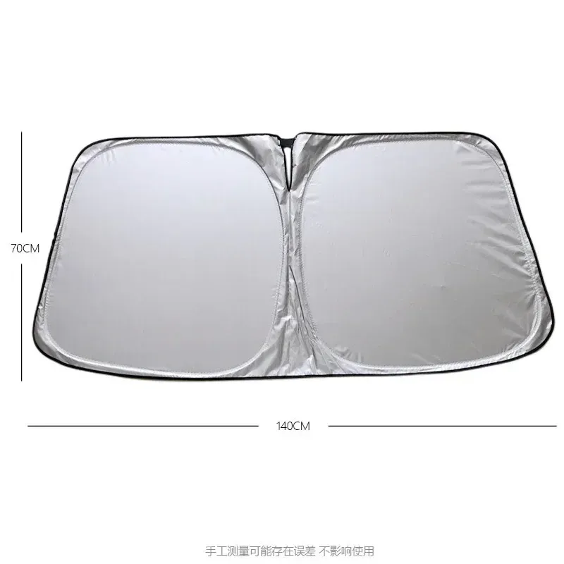 Pare-soleil pliant pour pare-brise de voiture à protection UV automatique 7
