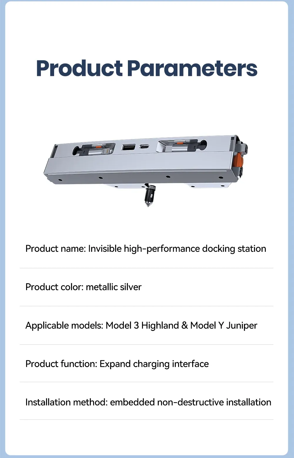 Chargeur pour Tesla en usage