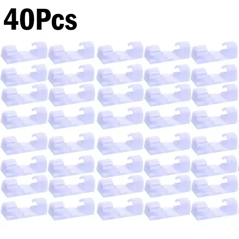 Le titre est déjà en français mais il contient du bourrage de mots-clés. Voici la version nettoyée, sans répétitions :

Clips adhésifs pour câbles, lot de 60 (5 pièces) : porte-câbles muraux puissants pour bureau et voiture 9