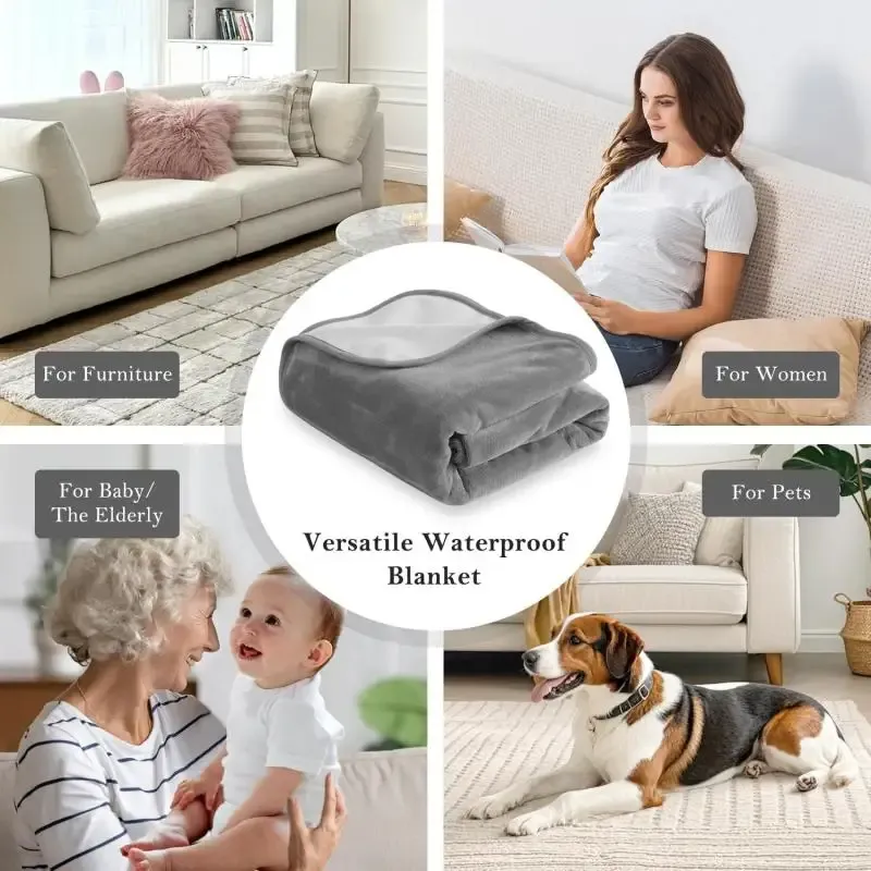 Couverture imperméable installée sur un lit