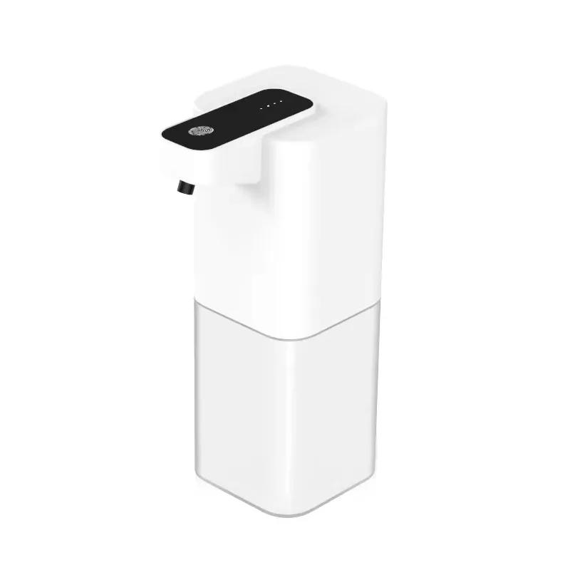 Distributeur automatique de savon mousse infrarouge rechargeable USB, sans contact, pour salle de bain et cuisine 7
