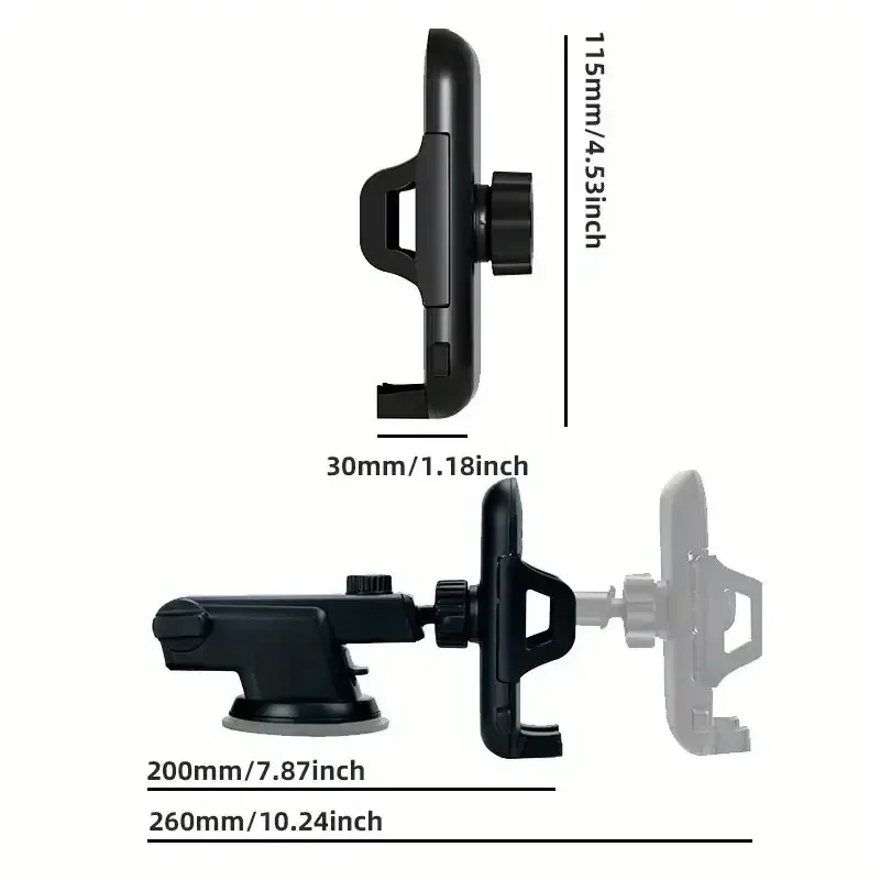 Support de téléphone pour voiture, ventouse
