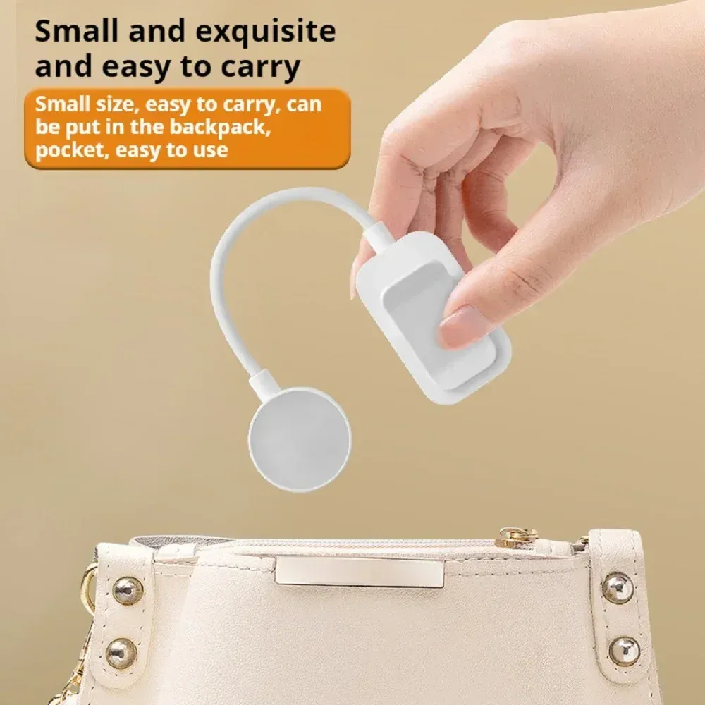 Mini lampe de lecture LED à pince, 3 modes de couleur pour protéger les yeux, lampe de chevet portable, alimentée par piles et USB 4