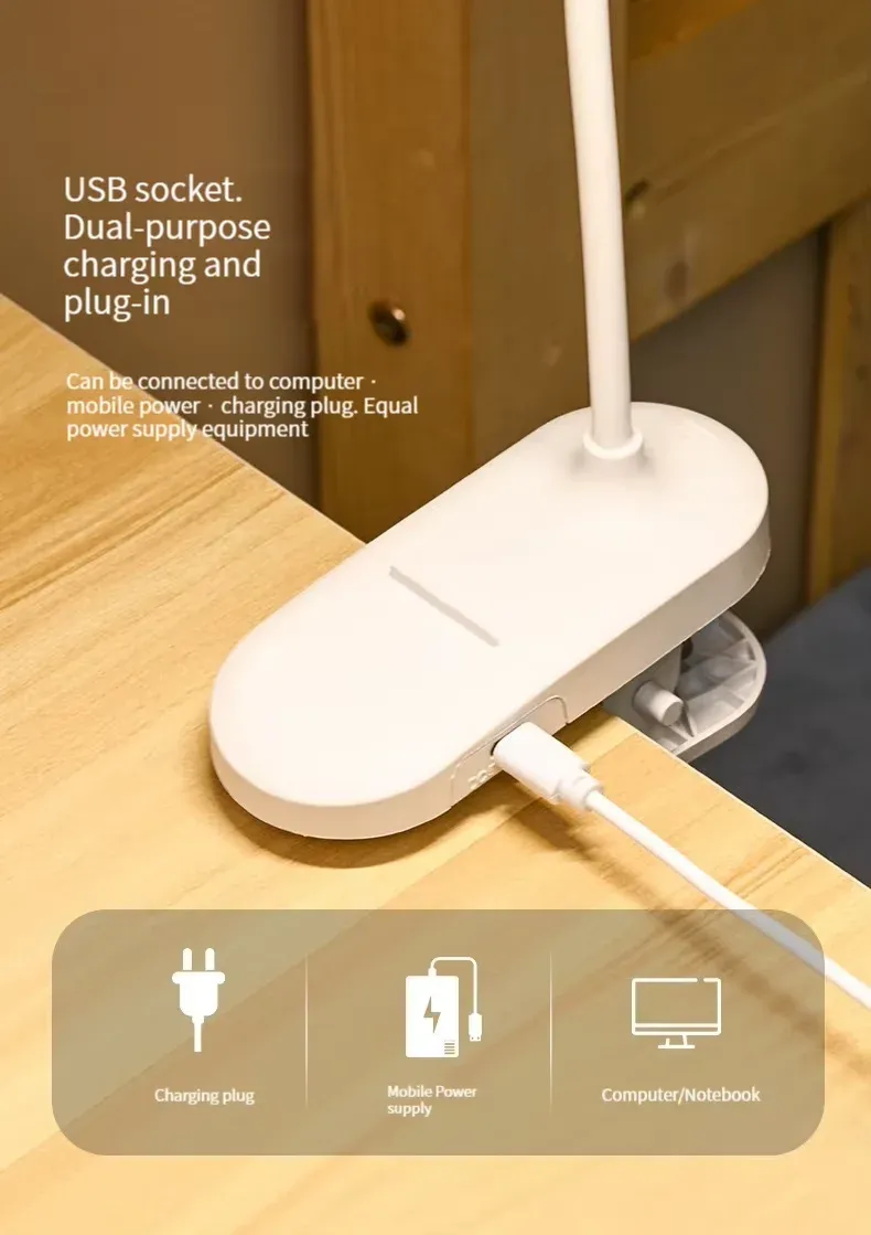 Lampe de lecture LED pour la lecture au lit
