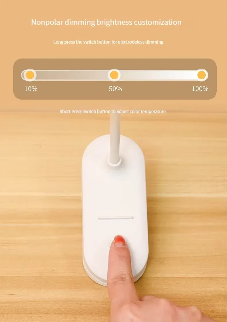 Lampe de lecture LED et ses modes d'éclairage