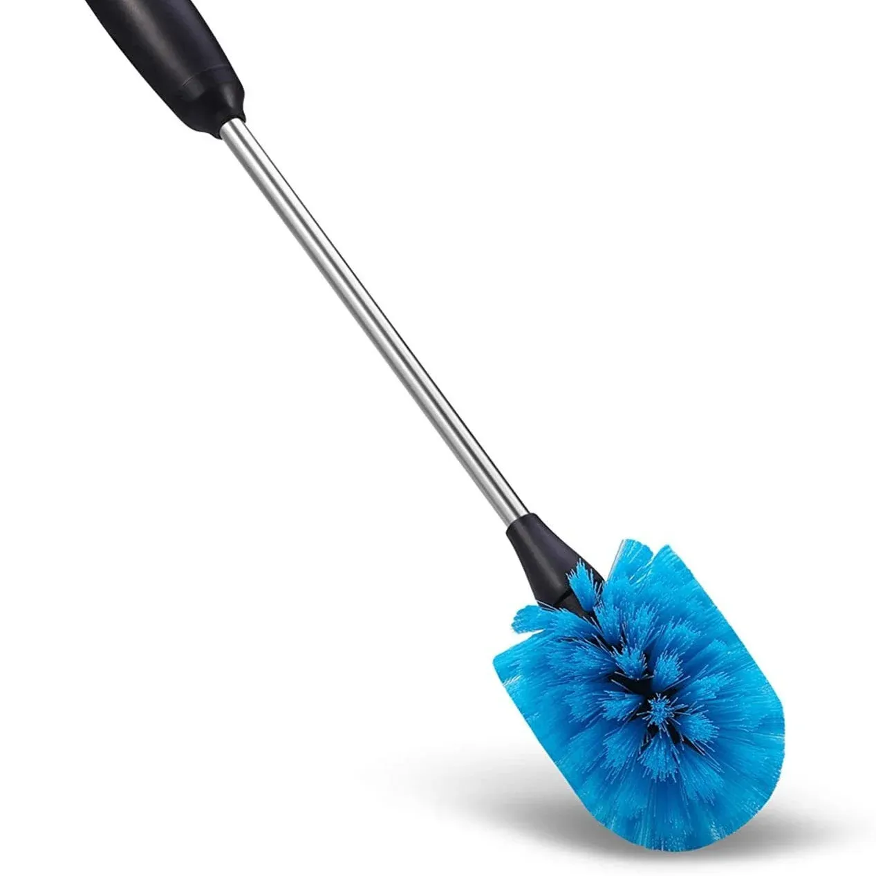 Brosse de nettoyage réutilisable à poils souples pour bouteilles d'eau en acier inoxydable, à long manche flexible 4