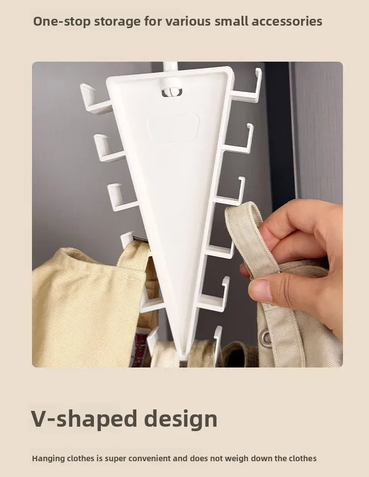 Organisation de placard avec porte-serviettes